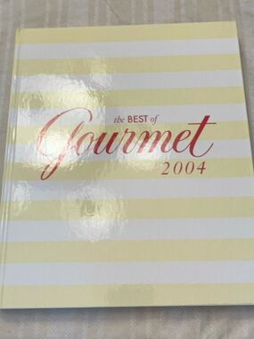 Vintage The Best of Gourmet 2004 Cookbook with Jacket